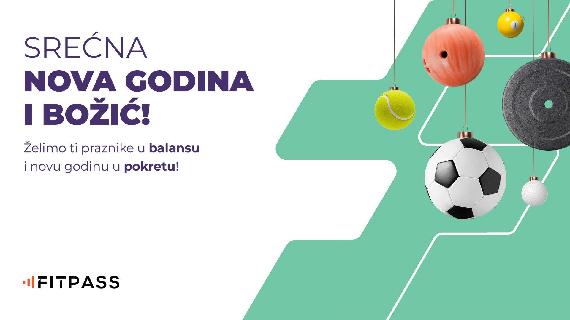 Od Svih Nas U Fitpass U Srećni Praznici